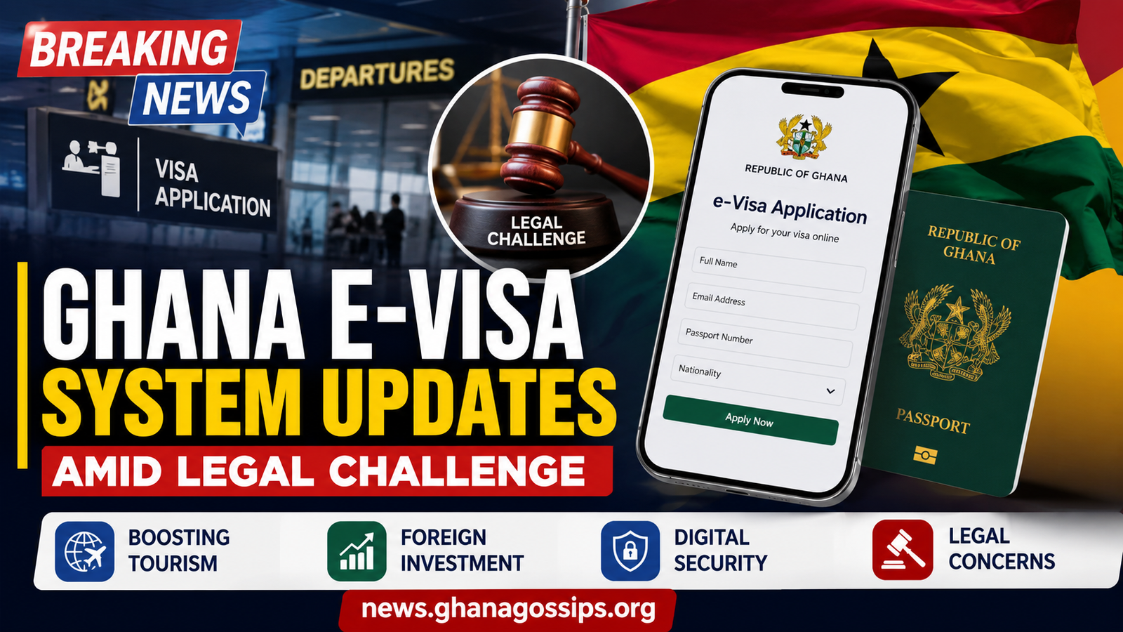 Ghana e-Visa System digital immigration and tourism modernization