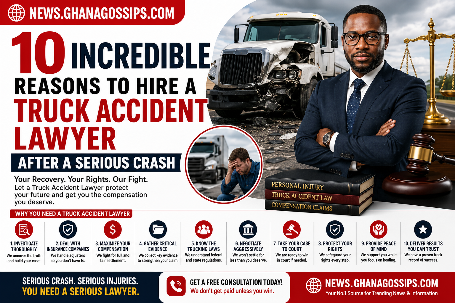 Truck Accident Lawyer After a Serious Crash