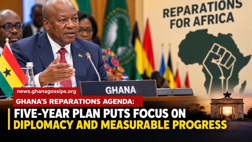 Ghana’s Reparations Agenda: Five-Year Plan Puts Focus on Diplomacy and Measurable Progress